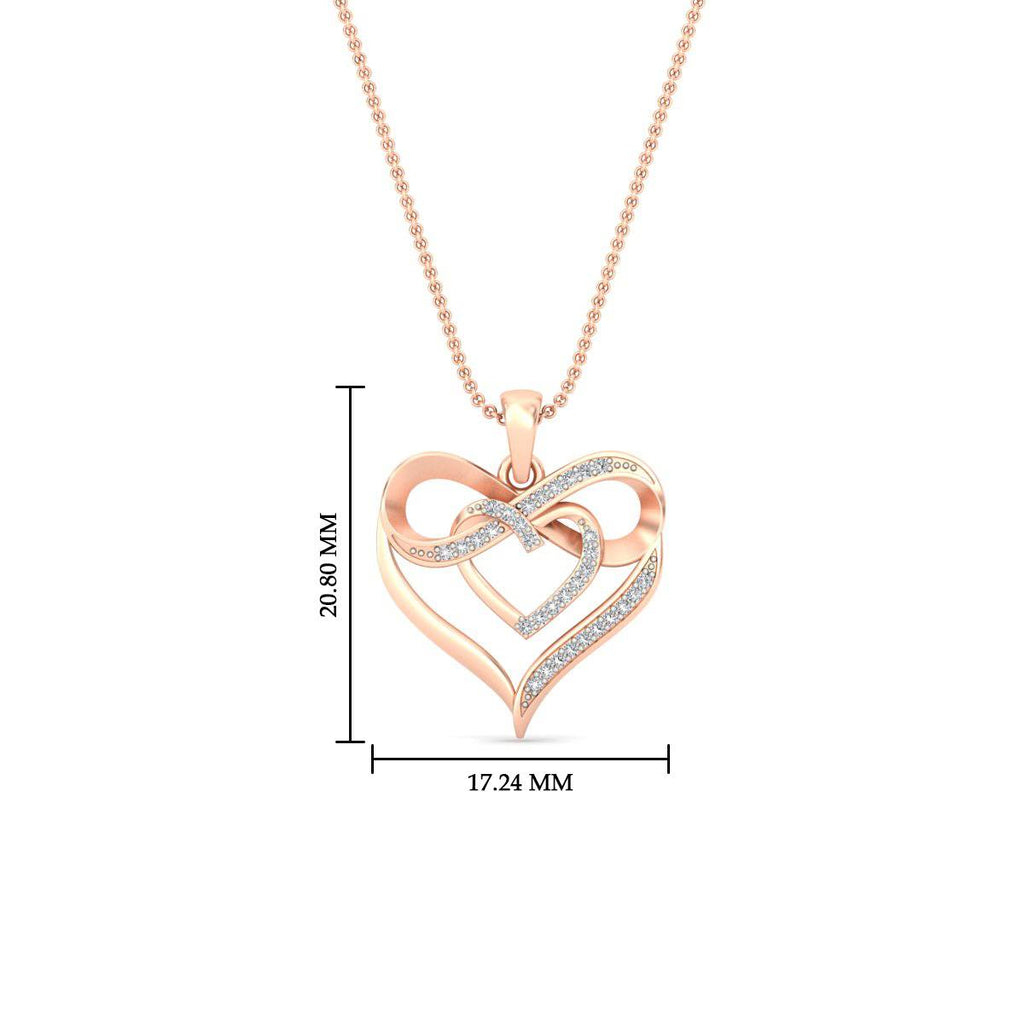 Infinity Heart Pendant