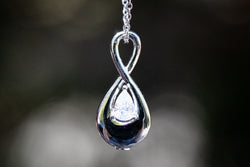 Infinity Crystal Urn Necklace | | Wiccan Center