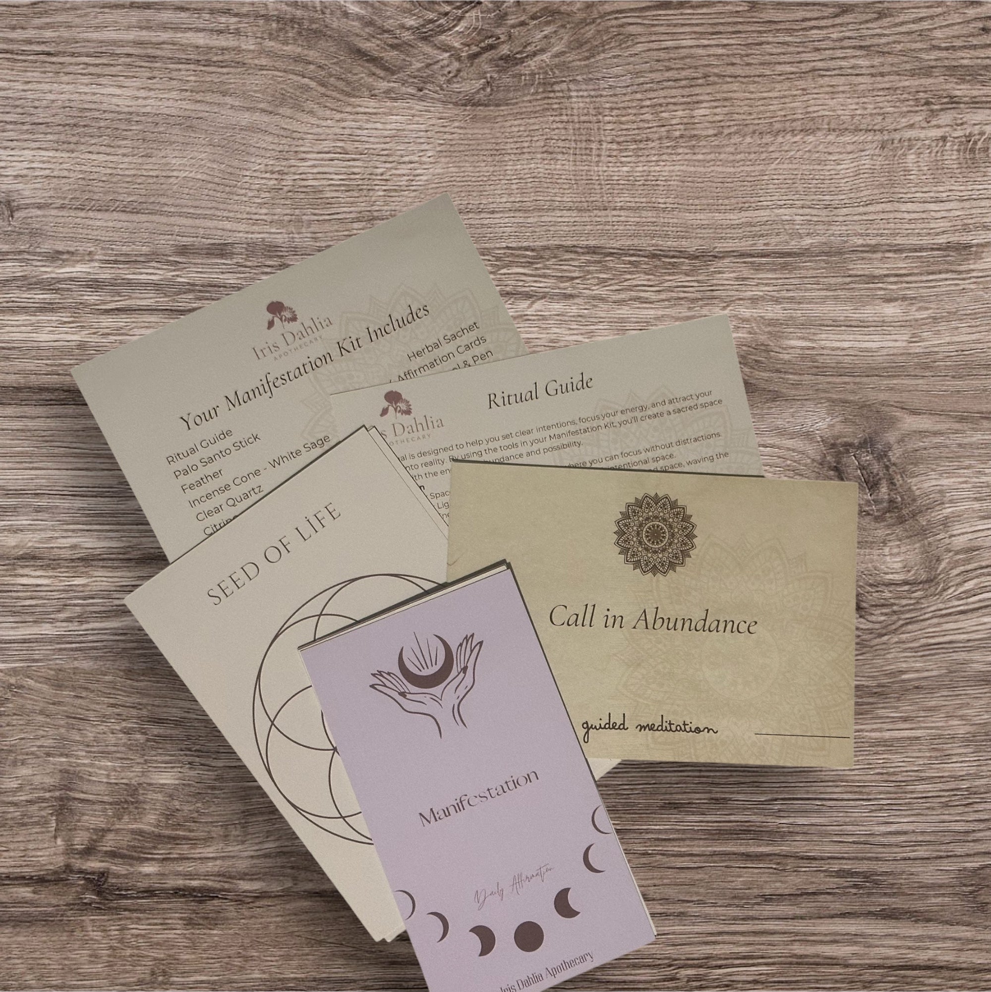 🌟 Manifestation Ritual Kit – Align, Intend, Manifest