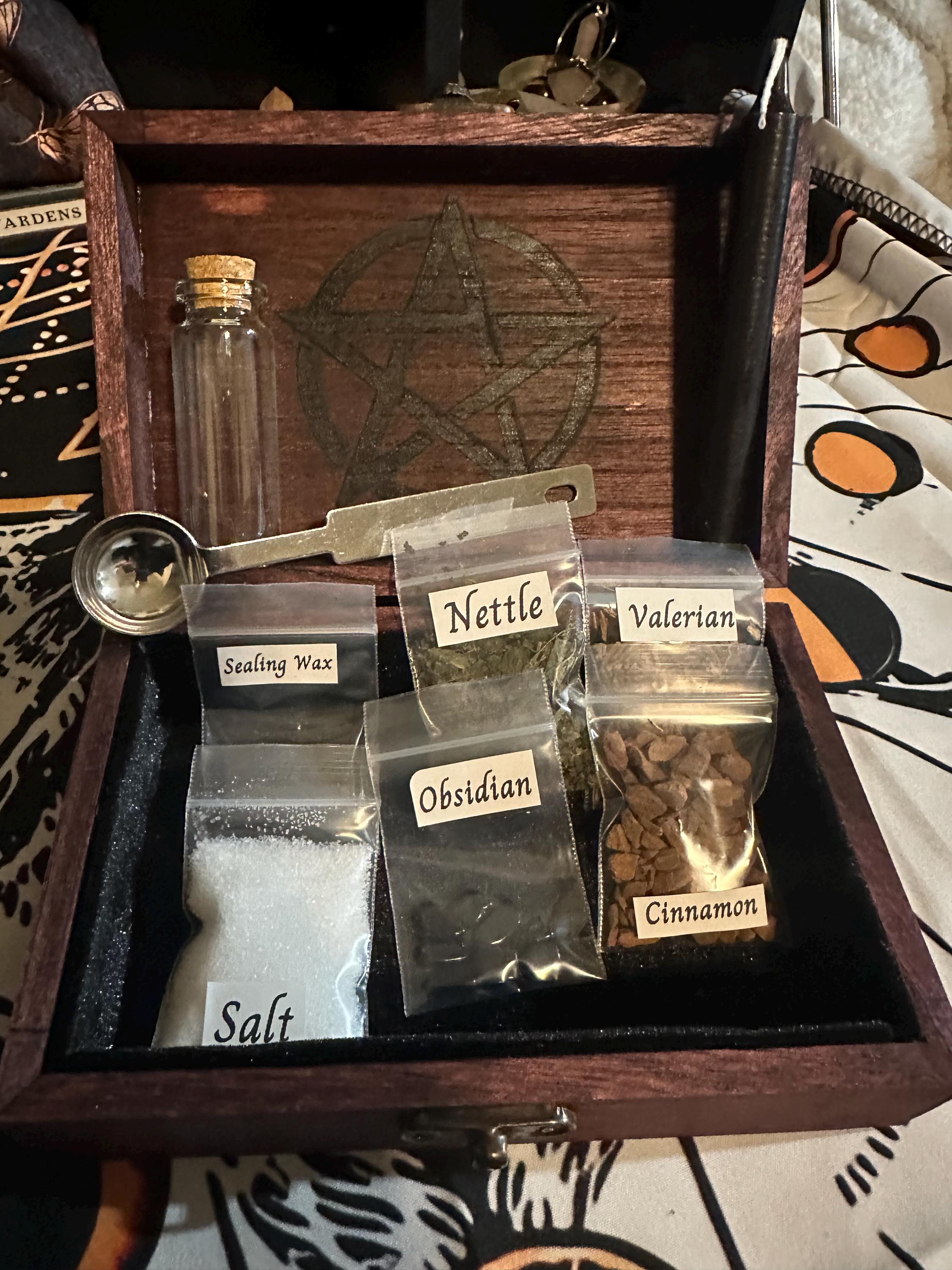 DIY Spell Jar Kit – Custom Witchcraft Kit for Intentions & Rituals | Iris Dahlia Apothecary