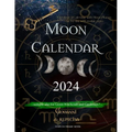 Moon Calendar 2024: Astrological Calendar with Moon Phases day by day with Zodiac Signs, suitable also for Green Witchcraft and Gardeners - Paperback | Books | Wiccan Center