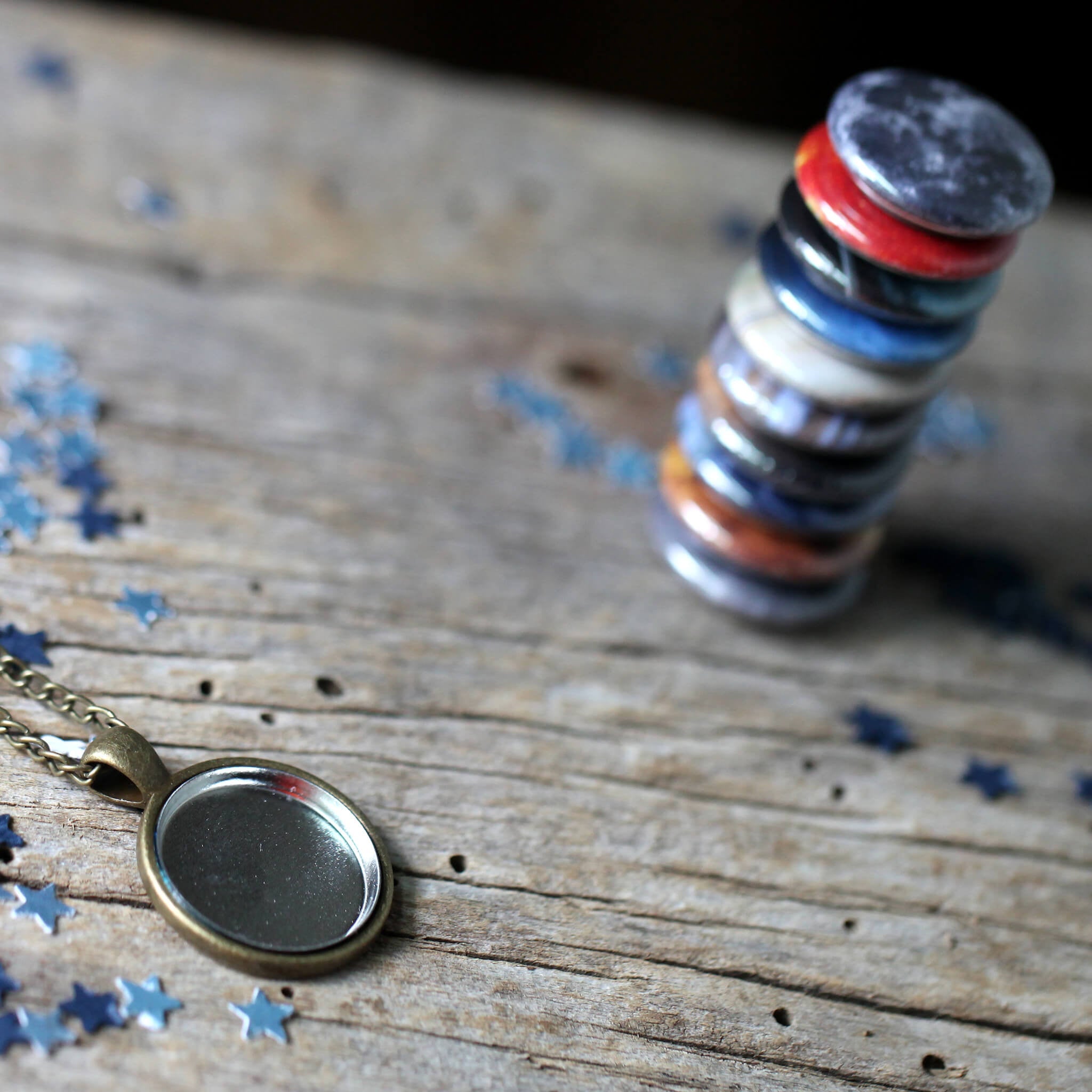 Interchangeable Solar System Necklace | Necklace | Wiccan Center