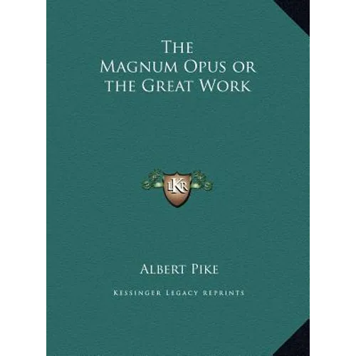 The Magnum Opus or the Great Work - Hardcover | Books | Wiccan Center