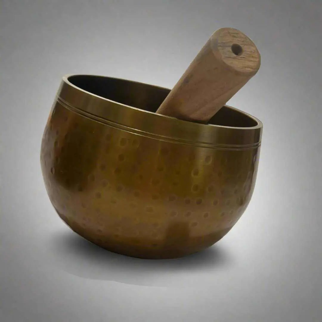 Japanese Daitokuji Singing Bowl - 6" Diameter, 4.5" Tall | Instruments | Wiccan Center