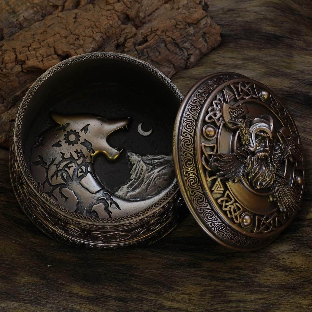 Viking Odin Jewelry Box | Jewelry Box | Wiccan Center