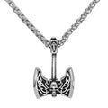 Vikings Axe and Tiwaz Rune Stainless Steel Necklace | Jewelry | Wiccan Center