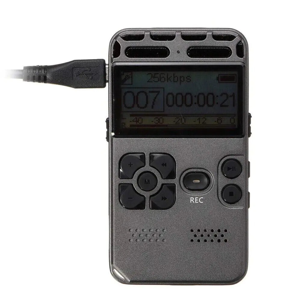 64GB Rechargeable LCD Digital Audio Sound Voice Recorder Dictaphone MP3 Player | | Wiccan Center