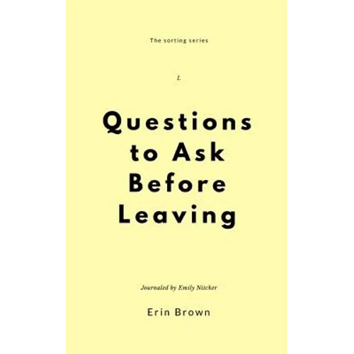 Questions to ask before leaving - Paperback | Books | Wiccan Center