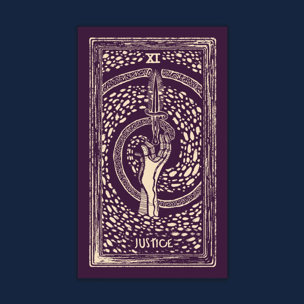 Justice - Light Visions Tarot Print | Print | Wiccan Center