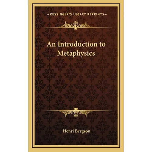 An Introduction to Metaphysics - Hardcover | Books | Wiccan Center