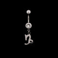 Celestina - Navel Ring Zodiac Collection | Body Jewelry | Wiccan Center
