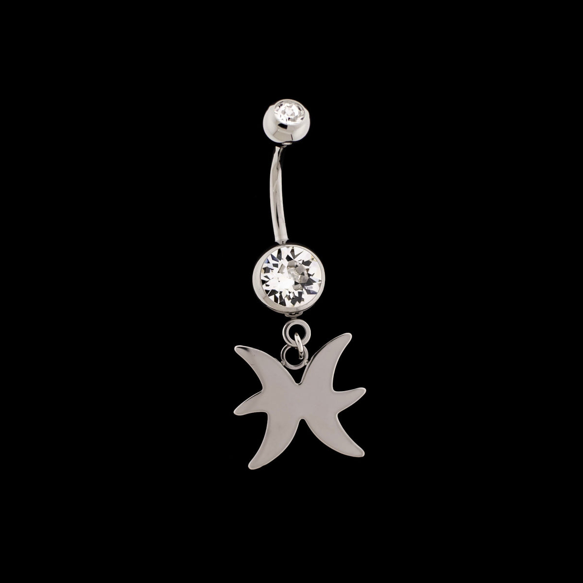 Celestina - Navel Ring Zodiac Collection | Body Jewelry | Wiccan Center