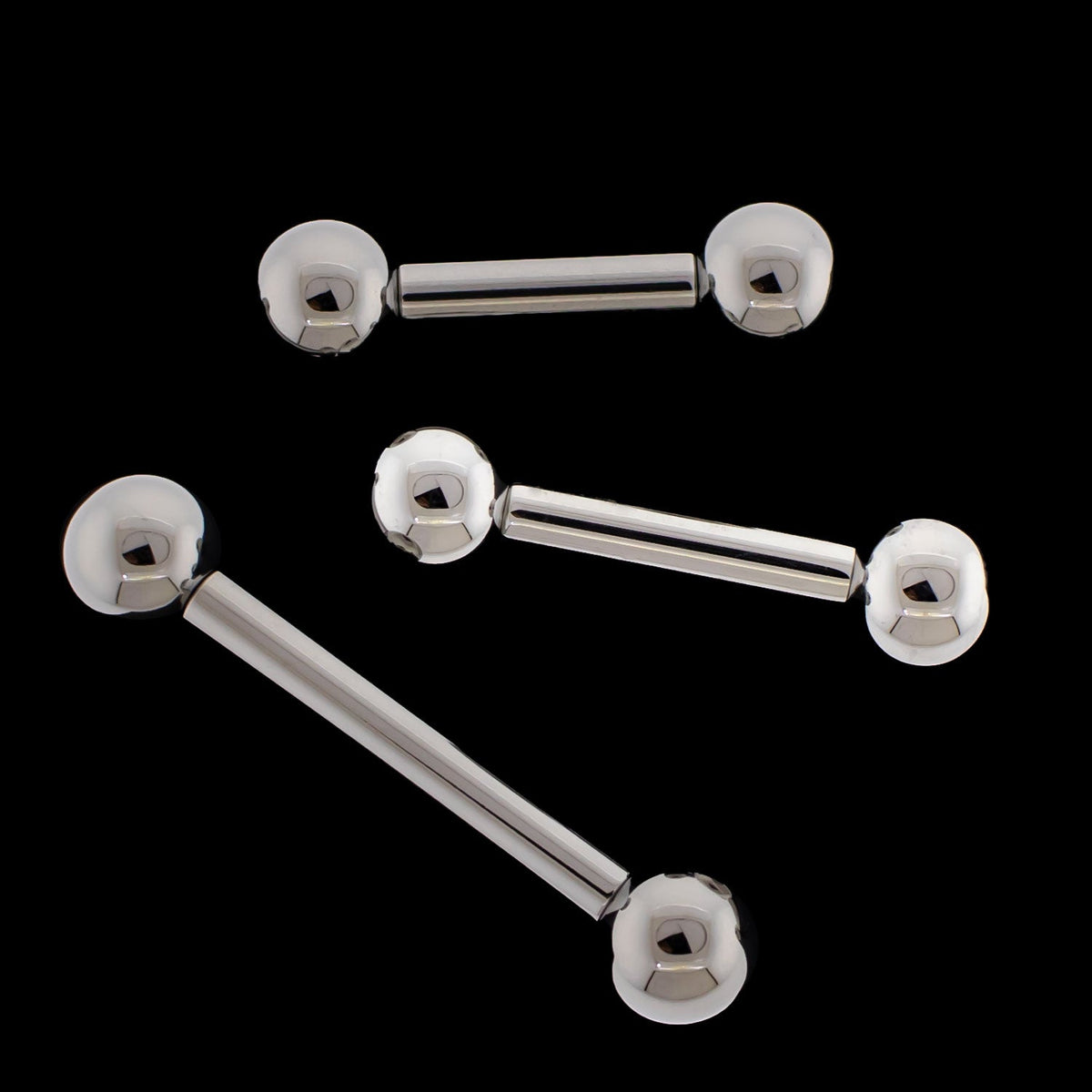 Titanium 10G Internally Threaded Straight Barbells | | Wiccan Center