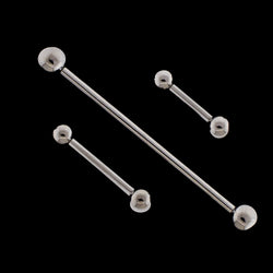 14G Internally Threaded Straight Barbells | | Wiccan Center