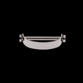 14G Straight Nose Bridge Cuff With Flat Ends | Body Jewelry | Wiccan Center