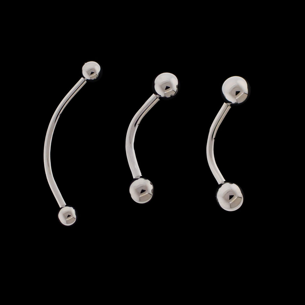 16G Internally Threaded Perfect Curve Barbell | Body Jewelry | Wiccan Center