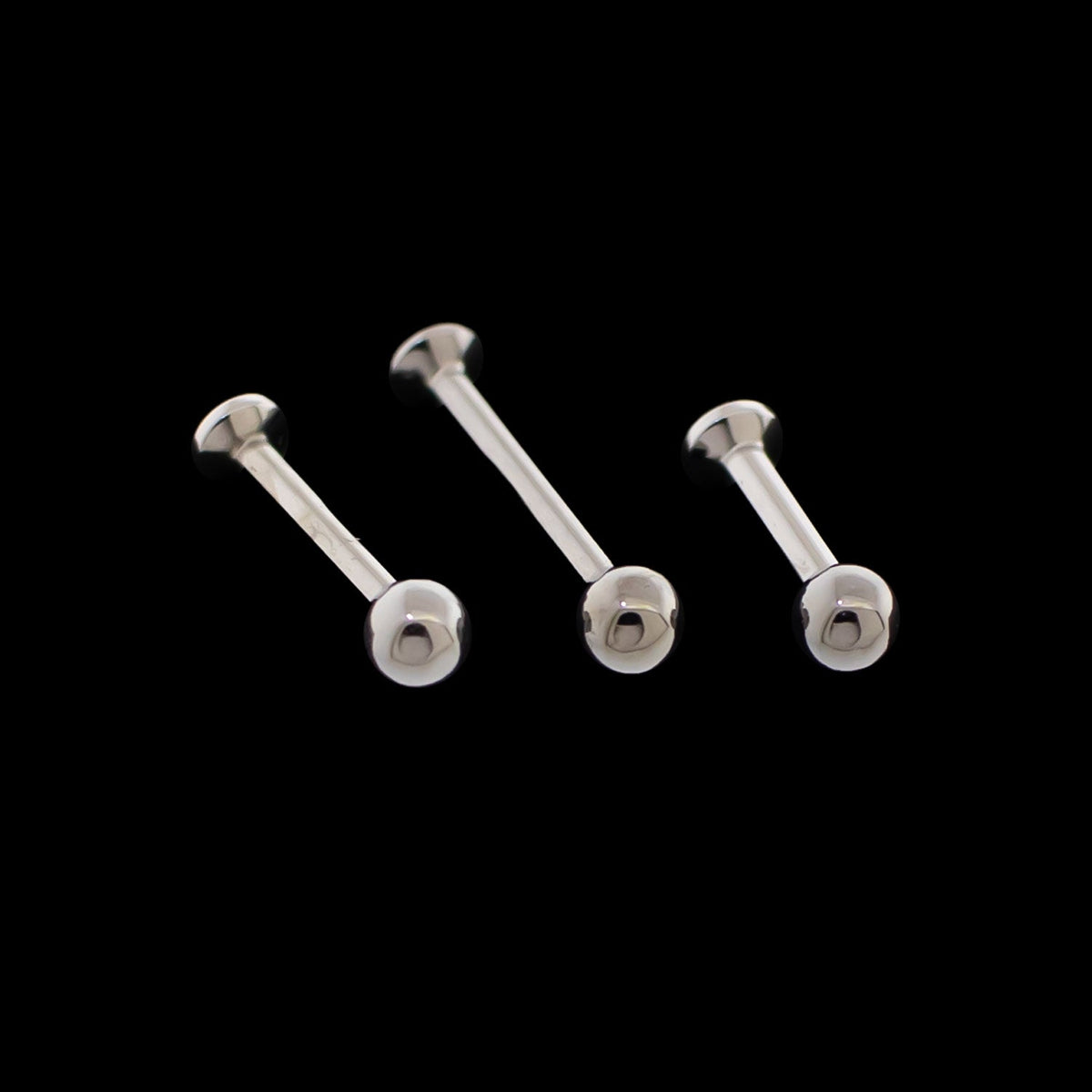 16G/18G Titanium Helix Labret w/ Ball (Internal) | Body Jewelry | Wiccan Center