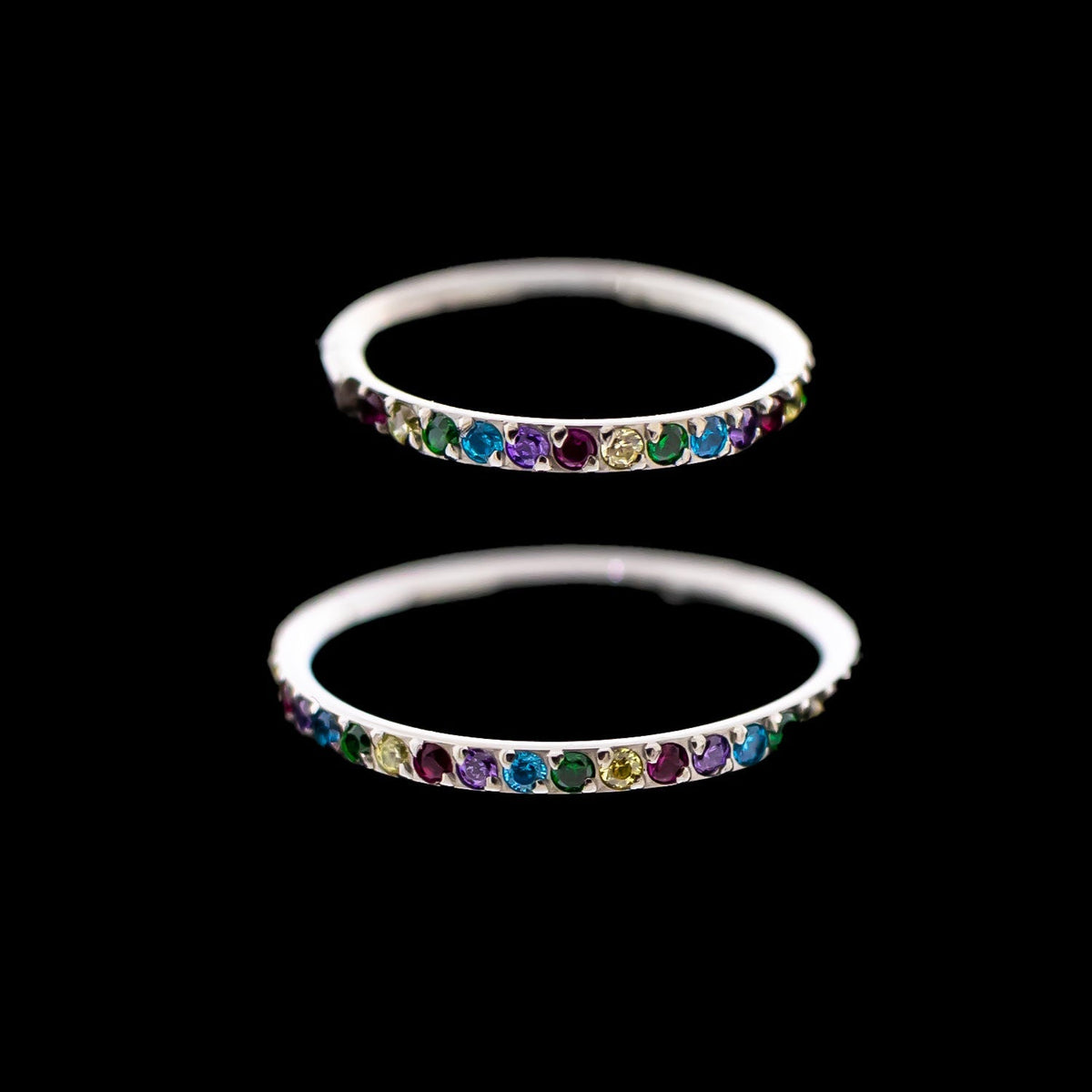 Prism - Hinged Segment Ring | Body Jewelry | Wiccan Center