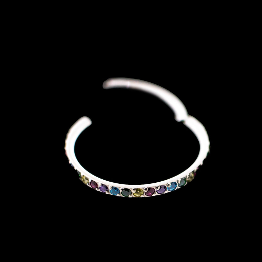 Prism - Hinged Segment Ring | Body Jewelry | Wiccan Center