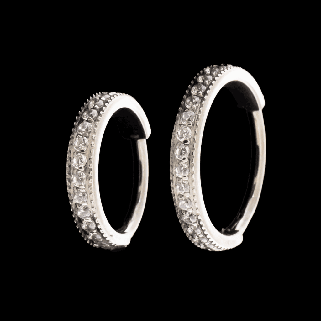Lorelai - Titanium Hinged Ring | Hinged Segment Ring | Wiccan Center