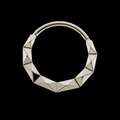 Linden - Titanium Hinged Ring | Hinged Segment Ring | Wiccan Center