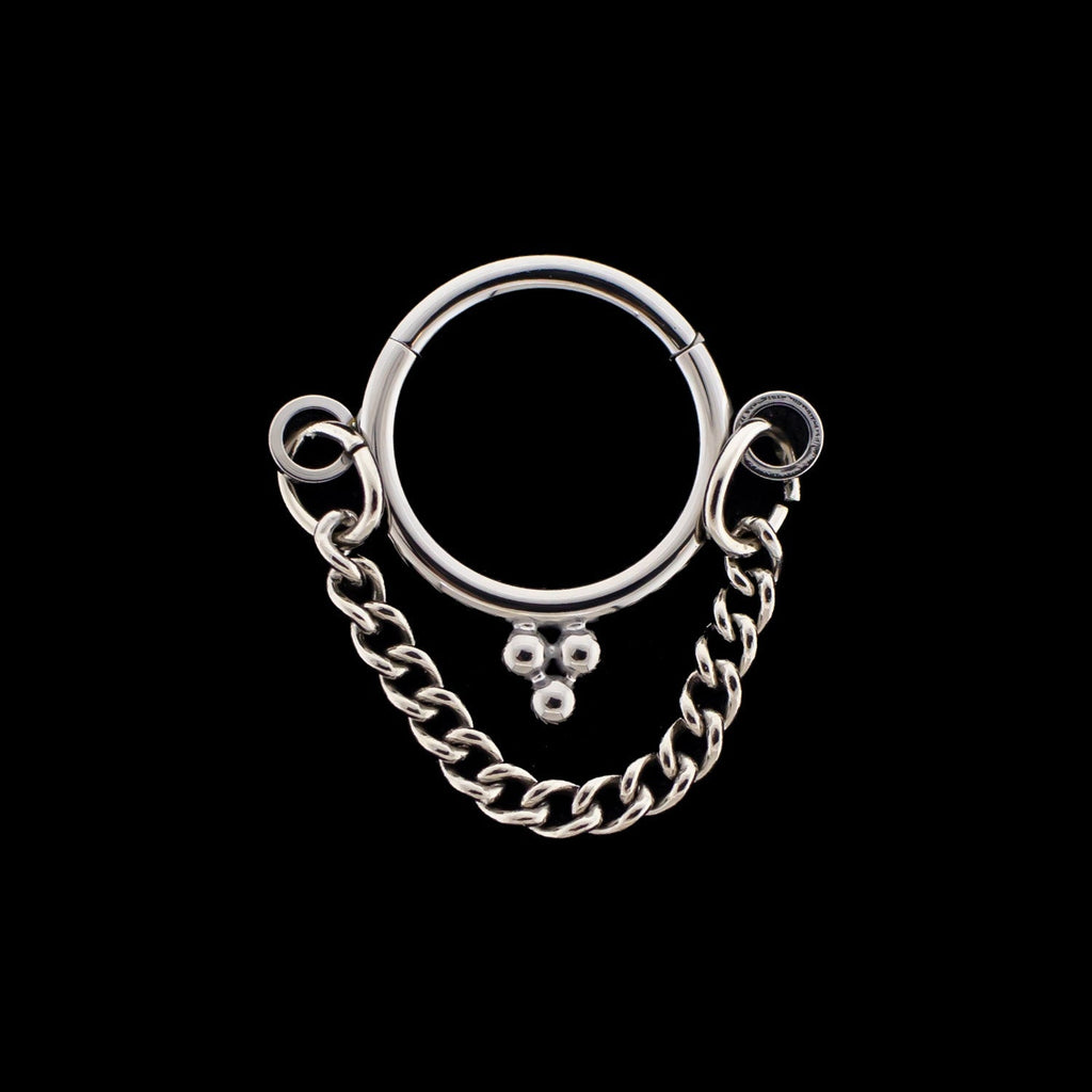 Hollace - Hinged Segment Ring | Body Jewelry | Wiccan Center