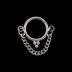 Hollace - Hinged Segment Ring | Body Jewelry | Wiccan Center