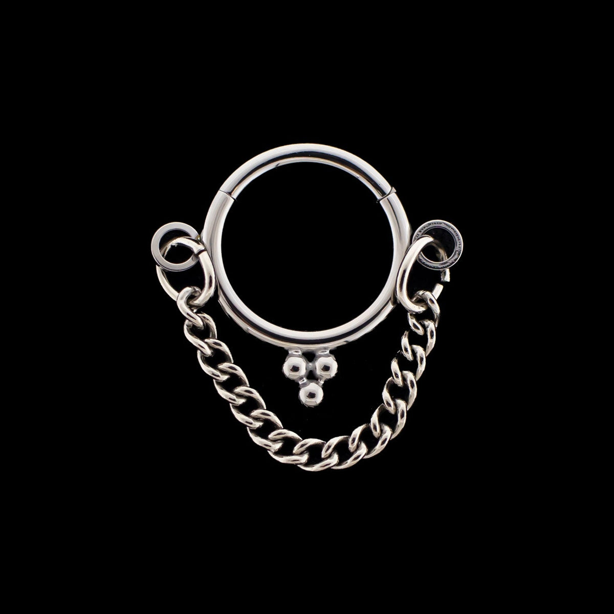 Hollace - Hinged Segment Ring | Body Jewelry | Wiccan Center