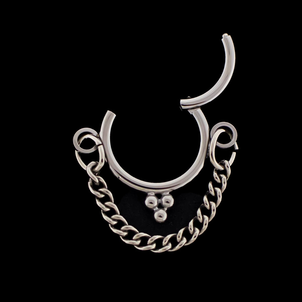Hollace - Hinged Segment Ring | Body Jewelry | Wiccan Center