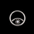 Tilly - Hinged Segment Ring | Body Jewelry | Wiccan Center