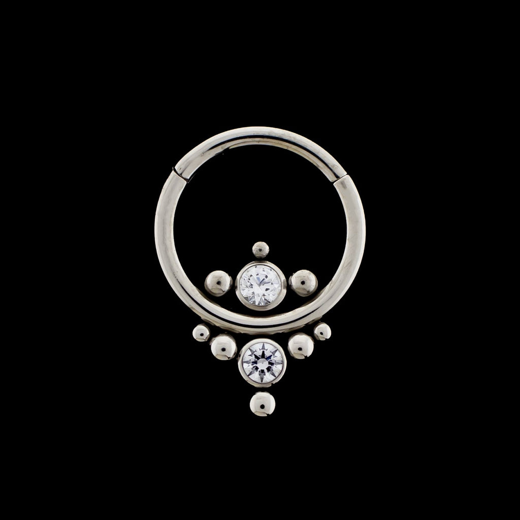 Darion - Hinged Segment Ring | Body Jewelry | Wiccan Center