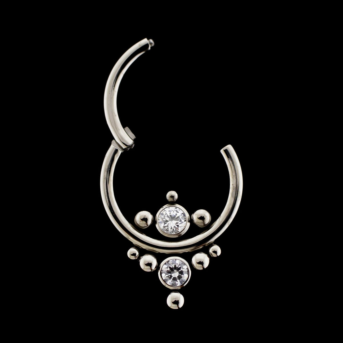 Darion - Hinged Segment Ring | Body Jewelry | Wiccan Center