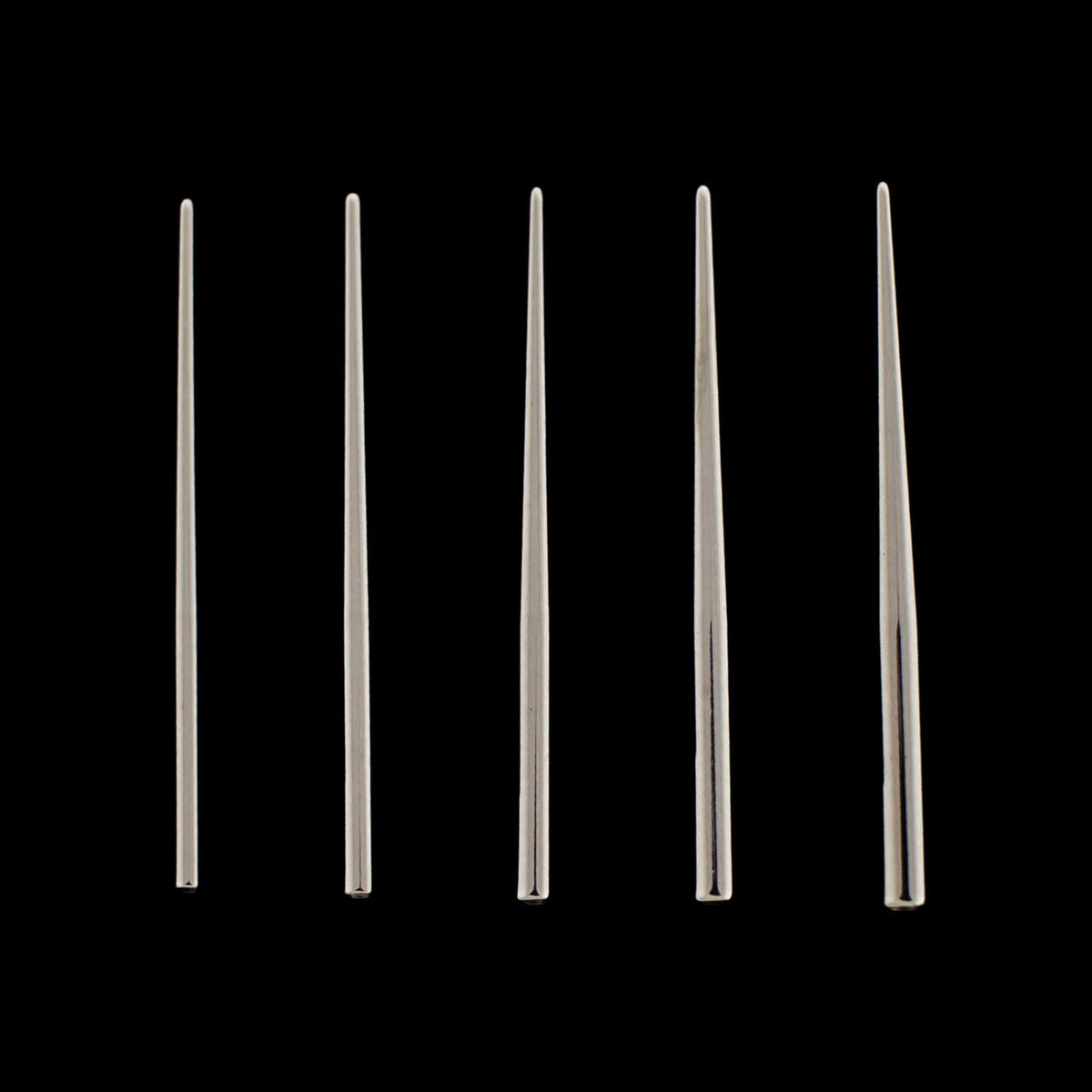1" Steel Tapers - Internally Measured | Body Jewelry | Wiccan Center