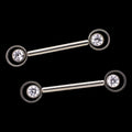Ersid - Internally Threaded Nipple Barbell | Body Jewelry | Wiccan Center