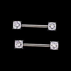 Tilye - Internally Threaded Nipple Barbell | Body Jewelry | Wiccan Center