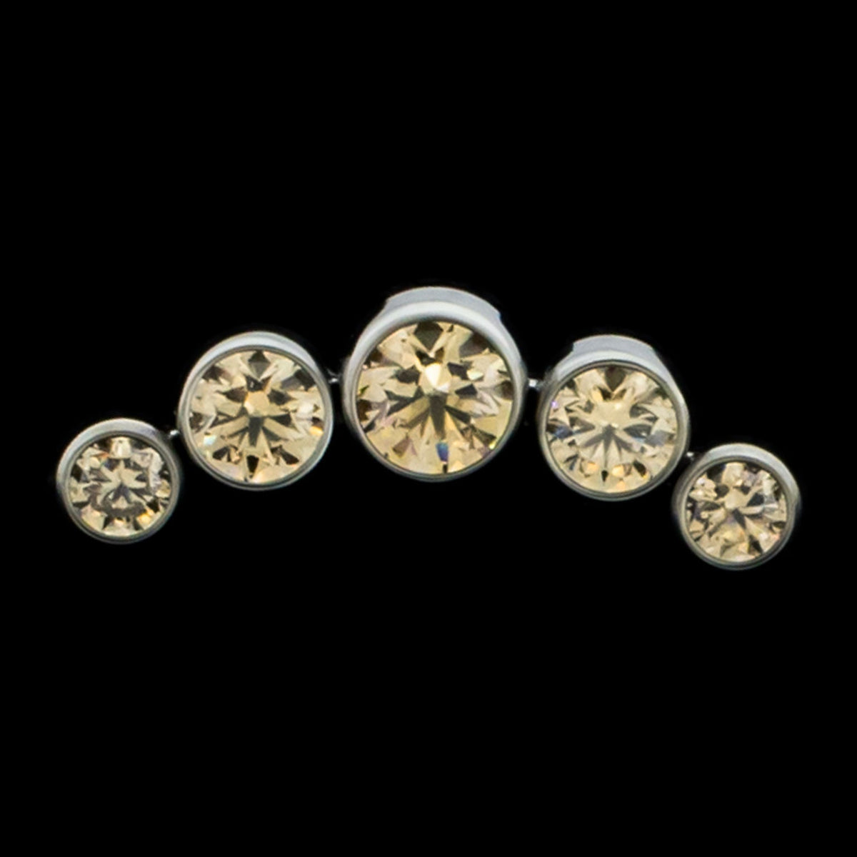 Lux - Premium Zirconia 16G/18G Threaded | Body Jewelry | Wiccan Center