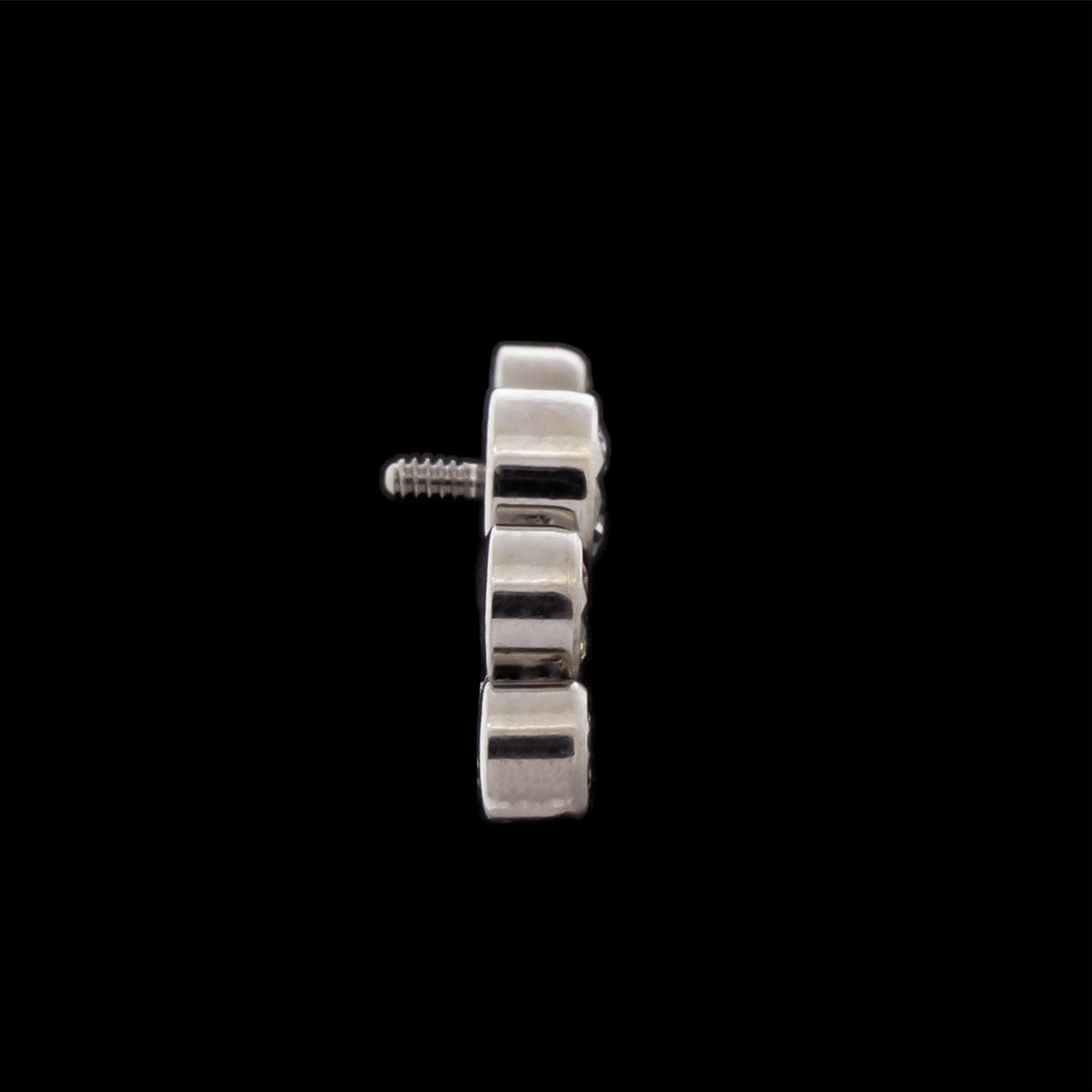 Lux - Premium Zirconia 16G/18G Threaded | Body Jewelry | Wiccan Center