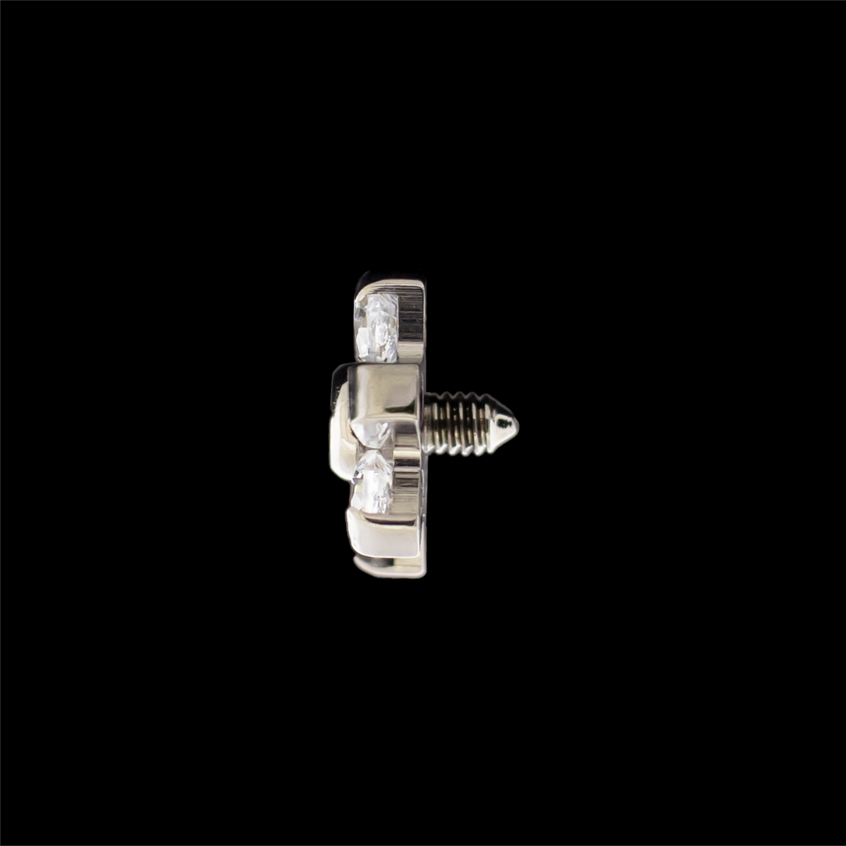 16G/ 18G Anka - Internally Threaded Gem Flower | Body Jewelry | Wiccan Center