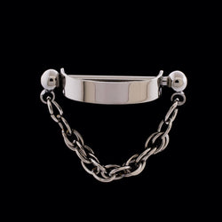 Threadless Nose Bridge Cuff with Rope Chain | Body Jewelry | Wiccan Center