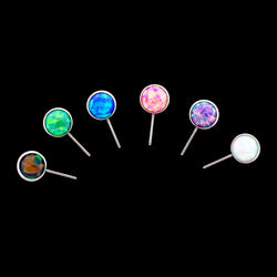 Front Facing Opal Ball | Body Jewelry | Wiccan Center