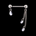 Irin - Threadless Nipple Barbell | Body Jewelry | Wiccan Center