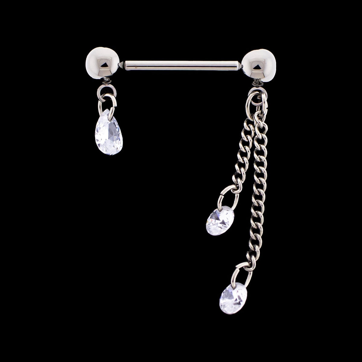 Irin - Threadless Nipple Barbell | Body Jewelry | Wiccan Center