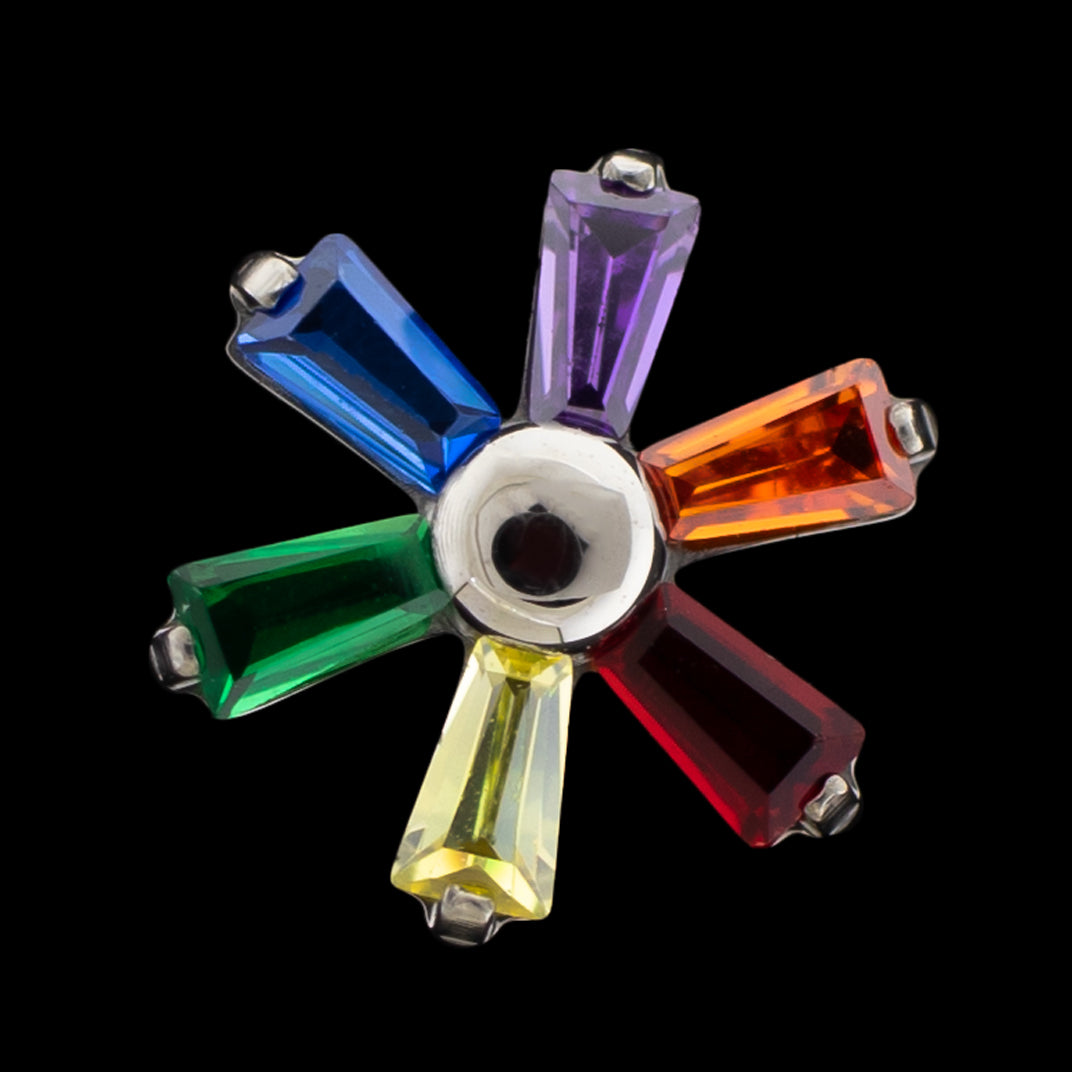 Aya - Rainbow Threadless End | | Wiccan Center