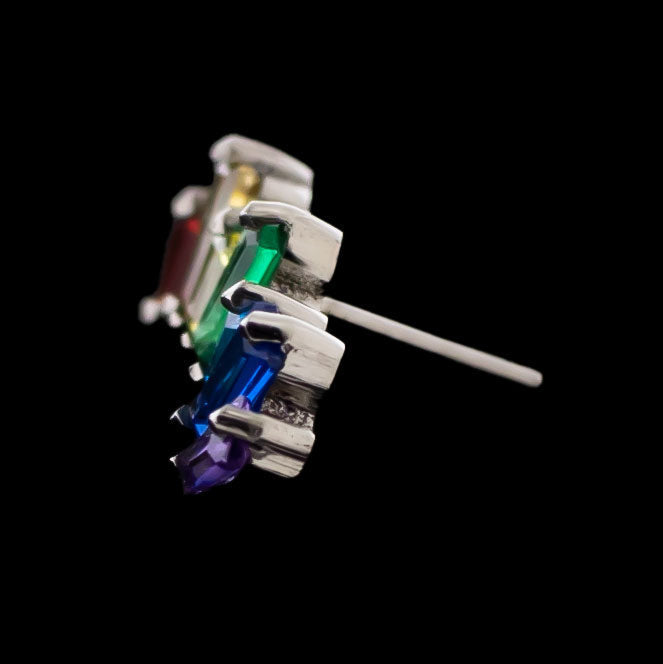 Bridger Rainbow - Threadless | Body Jewelry | Wiccan Center