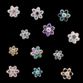 16G/ 18G Anka - Internally Threaded Gem Flower | Body Jewelry | Wiccan Center