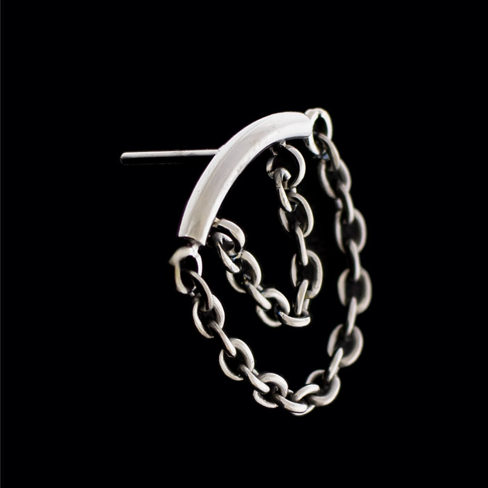 August - Threadless Hidden Helix | Body Jewelry | Wiccan Center