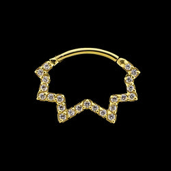 Luciana- Hinged Ring | Hinged Segment Ring | Wiccan Center