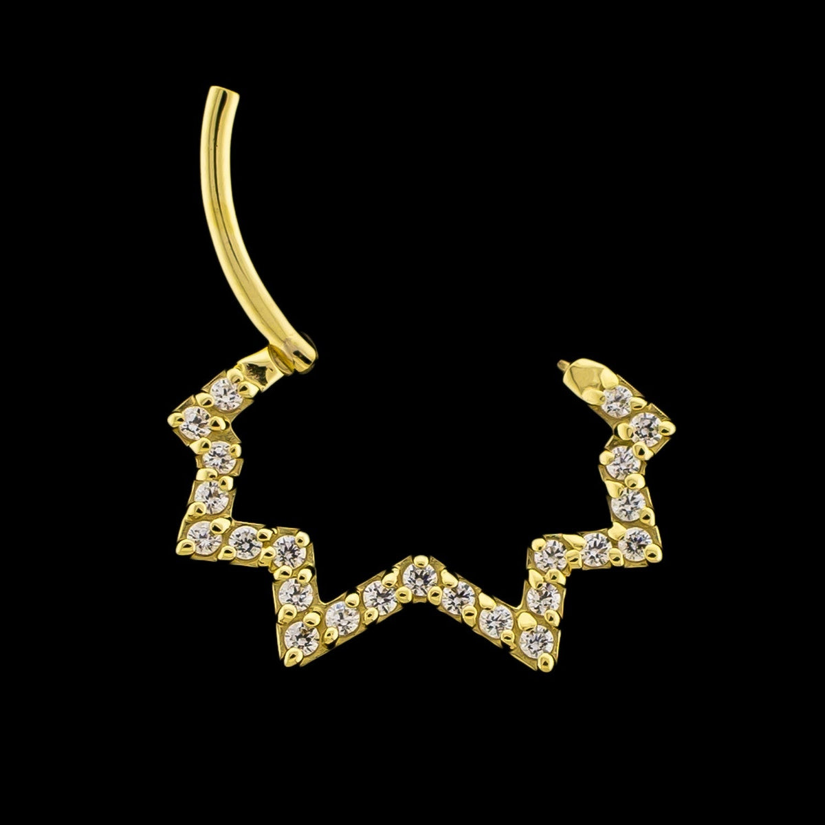 Luciana- Hinged Ring | Hinged Segment Ring | Wiccan Center