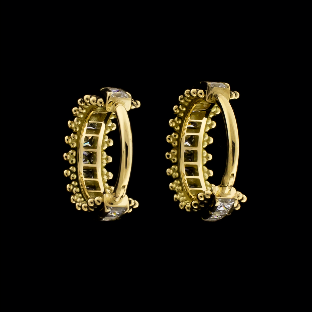 Nero- Hinged Conch Ring | Body Jewelry | Wiccan Center