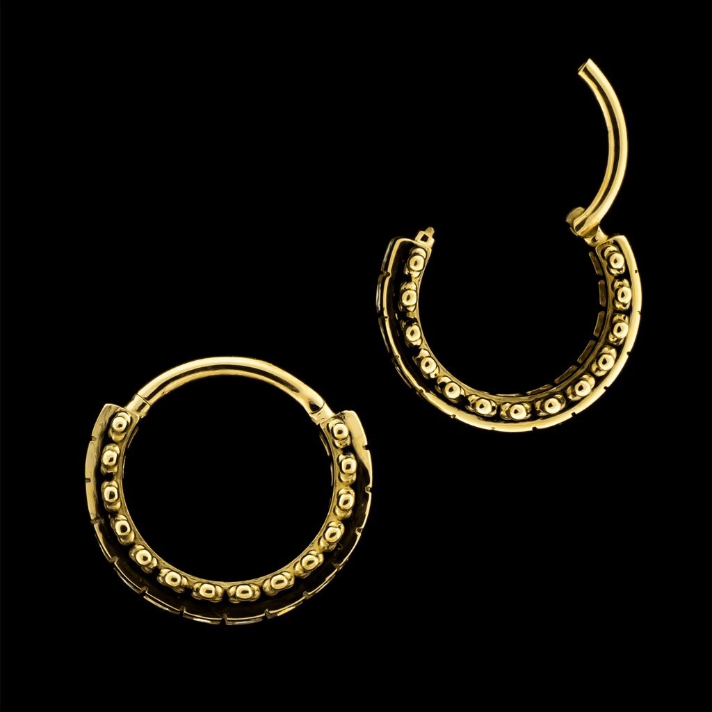 Nero- Hinged Conch Ring | Body Jewelry | Wiccan Center